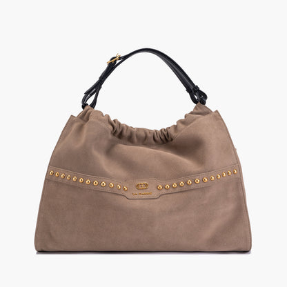 Borsa shopping Etnic Taupe