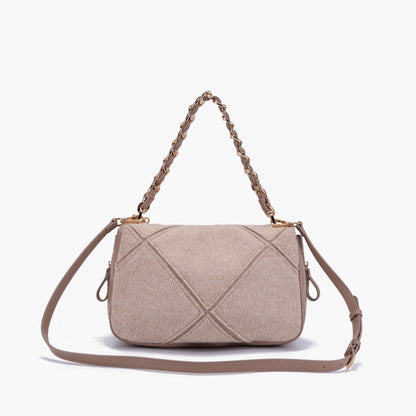 Borsa a spalla Isabel Mongolia Beige - Immagine 3