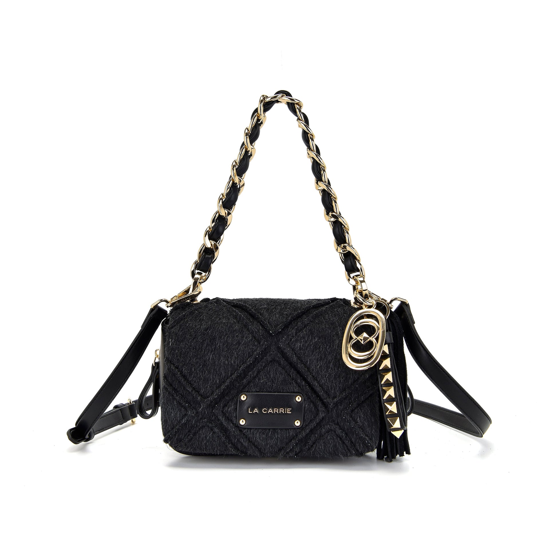 Borsa a spalla Isabel Mongolia Black