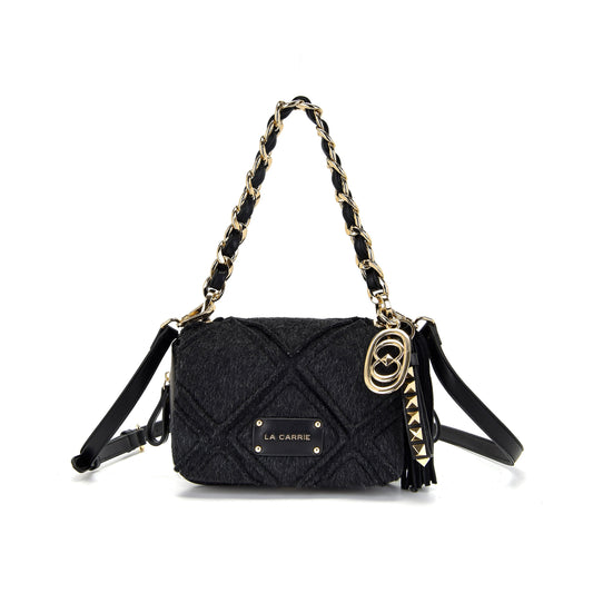 Borsa a spalla Isabel Mongolia Black