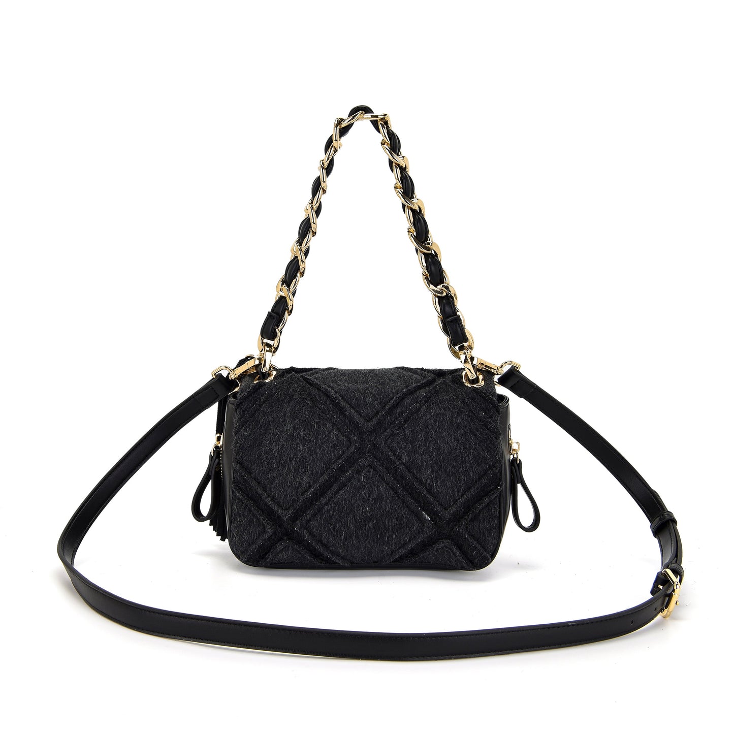 Borsa a spalla Isabel Mongolia Black - Immagine 3