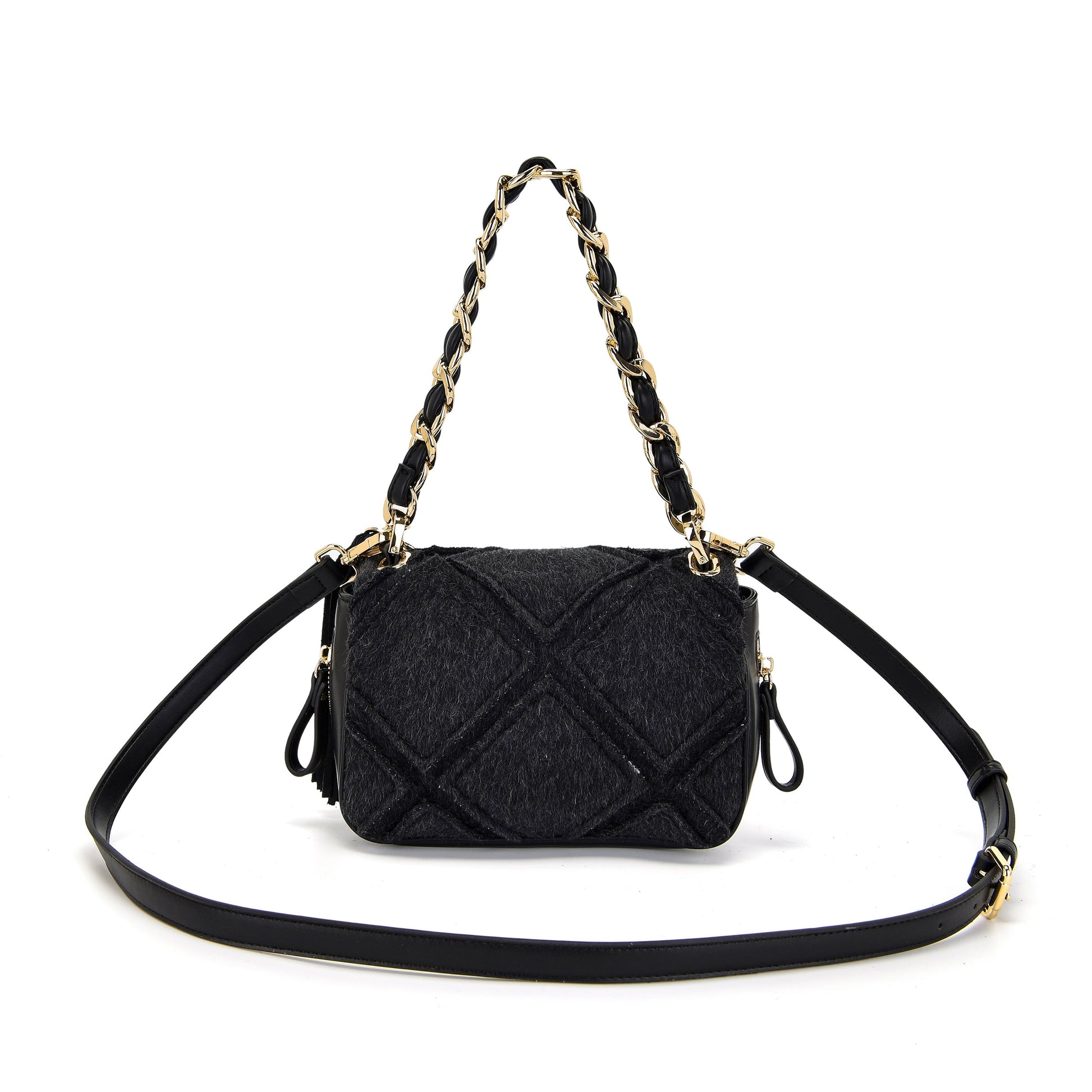 Borsa a spalla Isabel Mongolia Black - Immagine 3