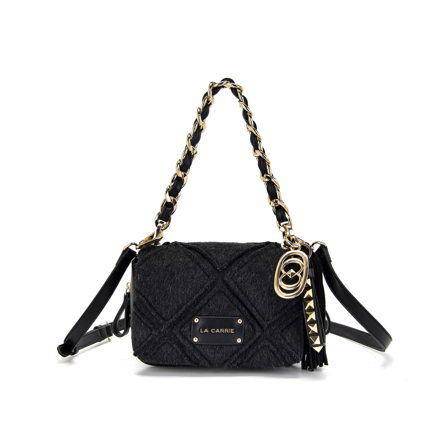 Borsa a spalla Isabel Mongolia Black - Immagine 6