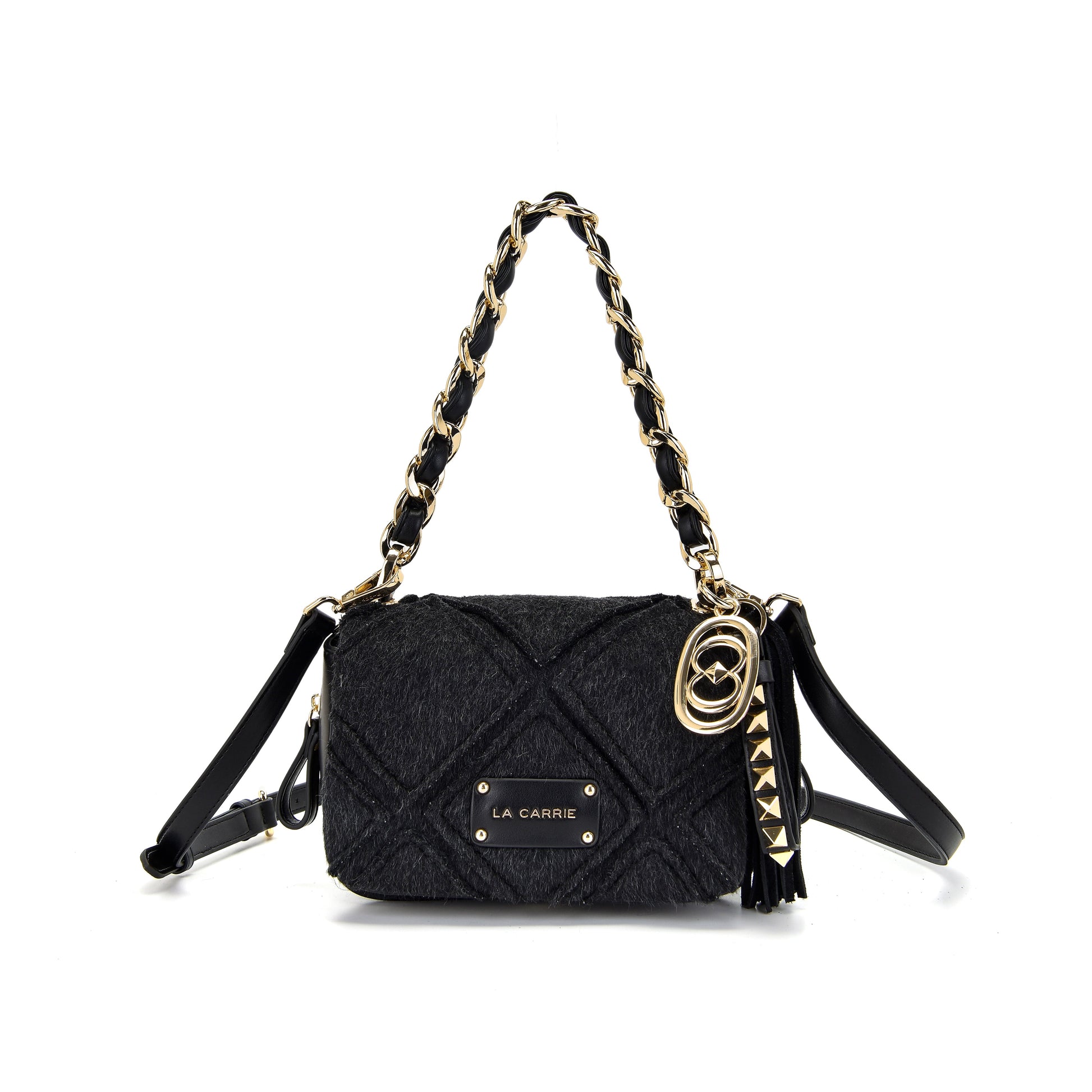 Borsa a spalla Isabel Mongolia Black - Immagine 6