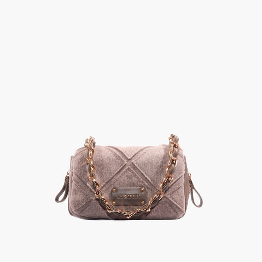 Borsa a spalla Isabel Taupe