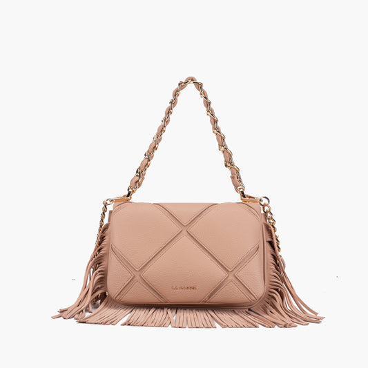 Borsa a spalla Isabel Beige