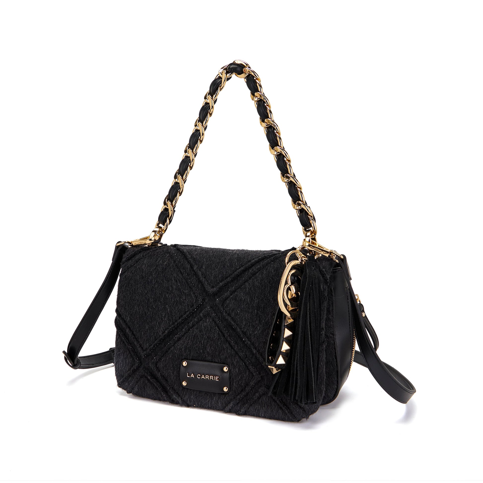 Borsa a spalla Isabel Mongolia Black - Immagine 2