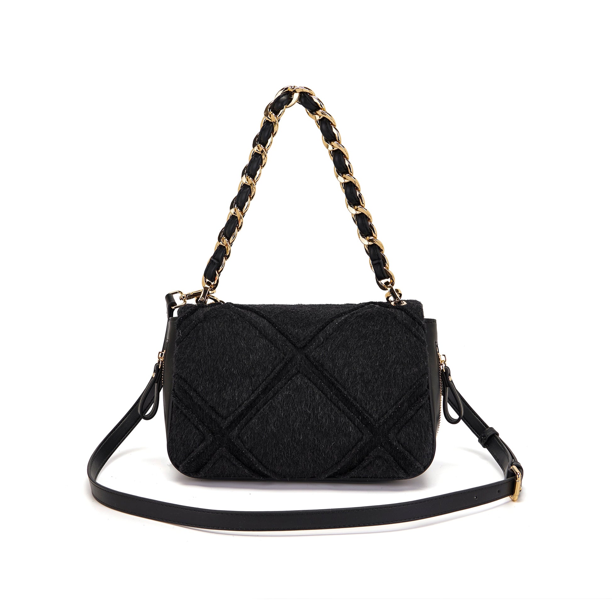 Borsa a spalla Isabel Mongolia Black- Immagine 3