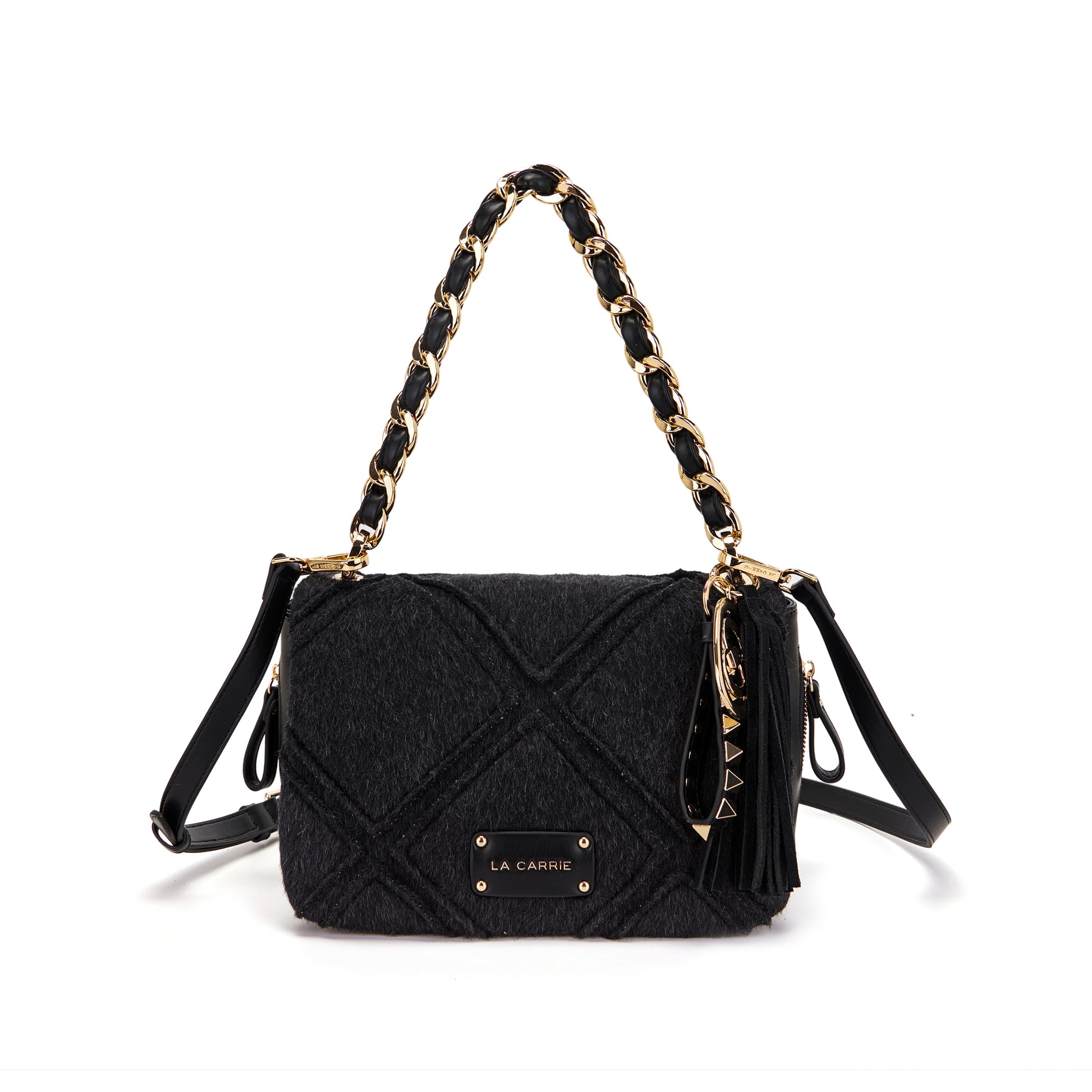 Borsa a spalla Isabel Mongolia Black - Immagine 6