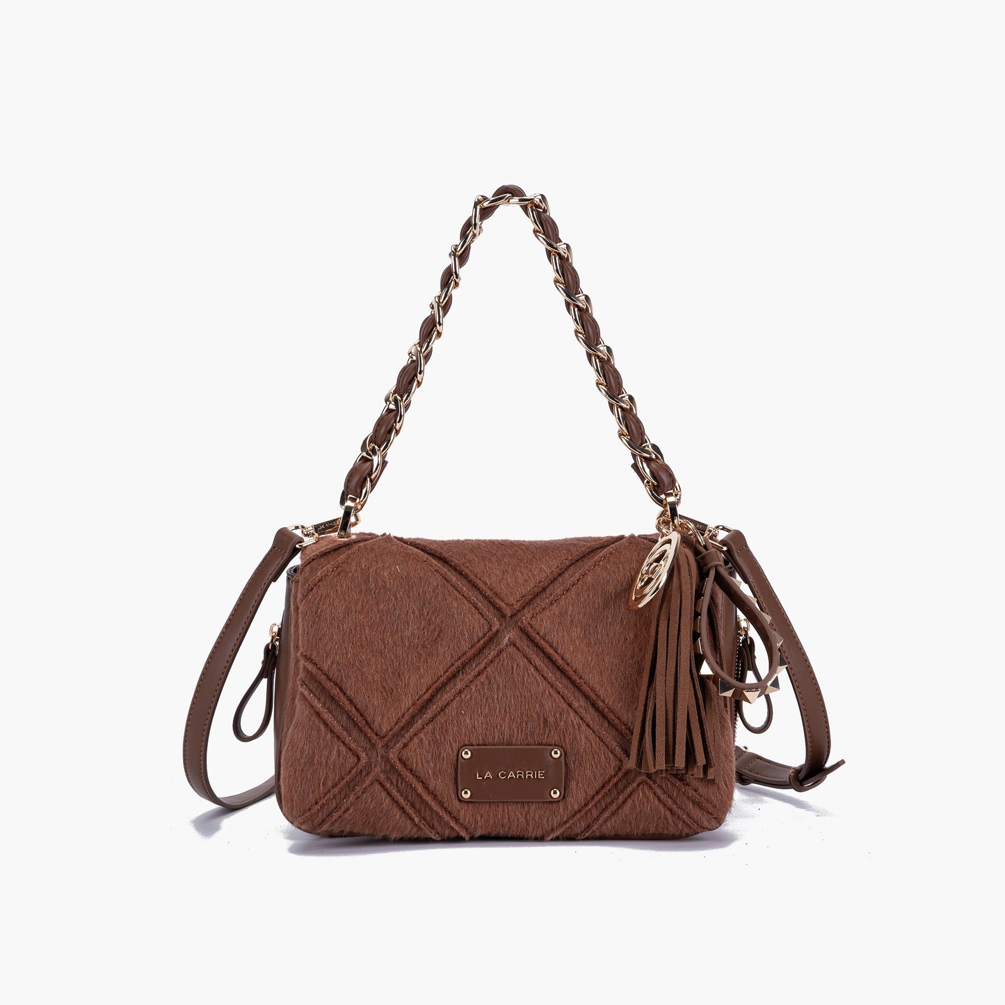 Borsa a spalla Isabel Mongolia Cuoio