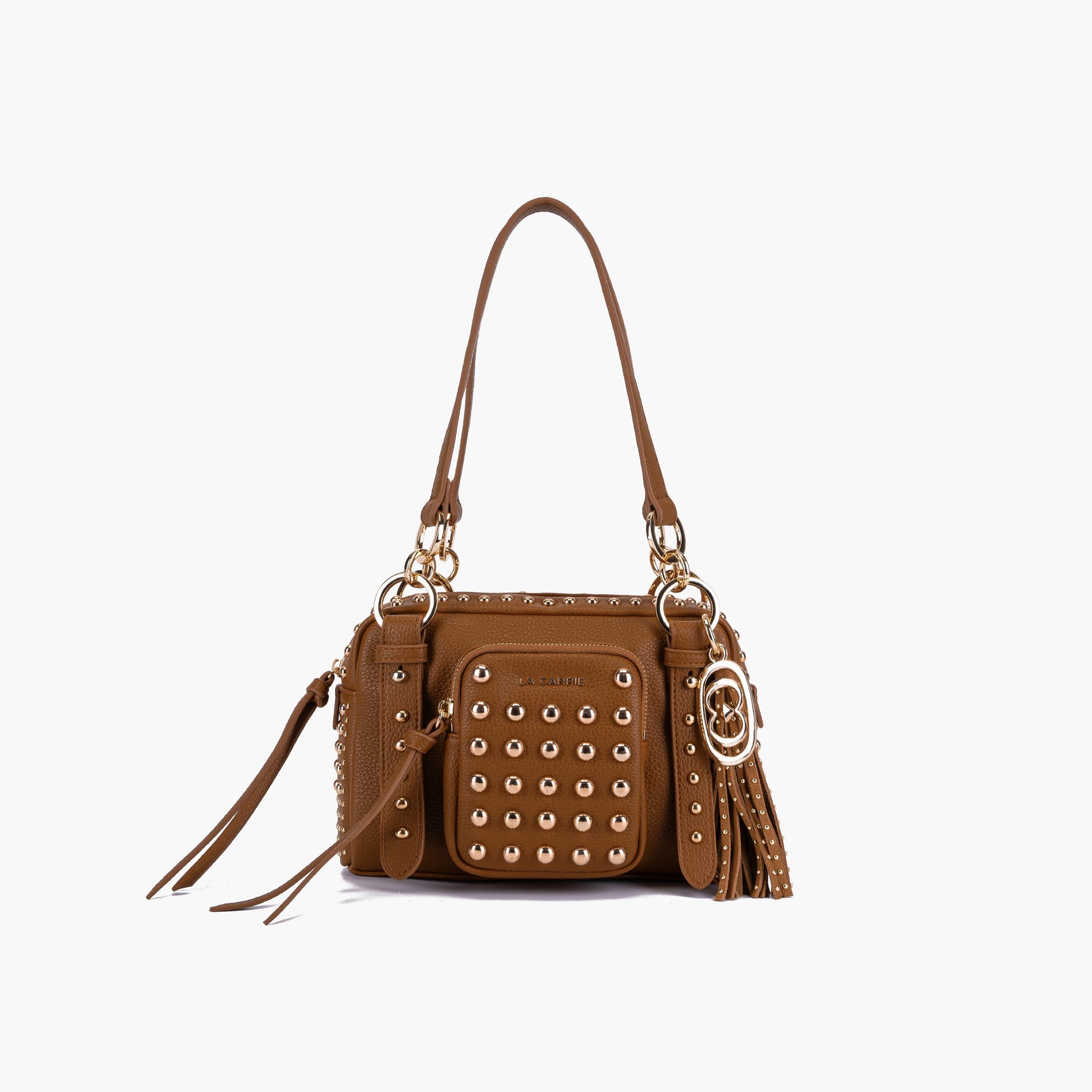 Borsa a spalla Planets Cuoio