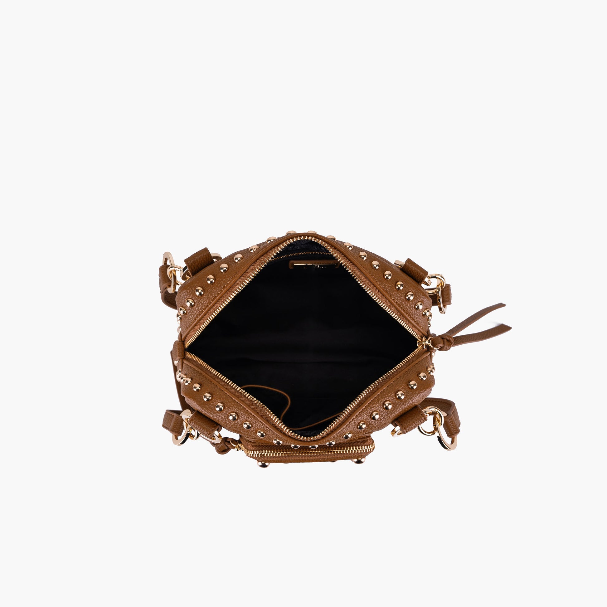 Borsa a spalla Planets Cuoio - Immagine 5
