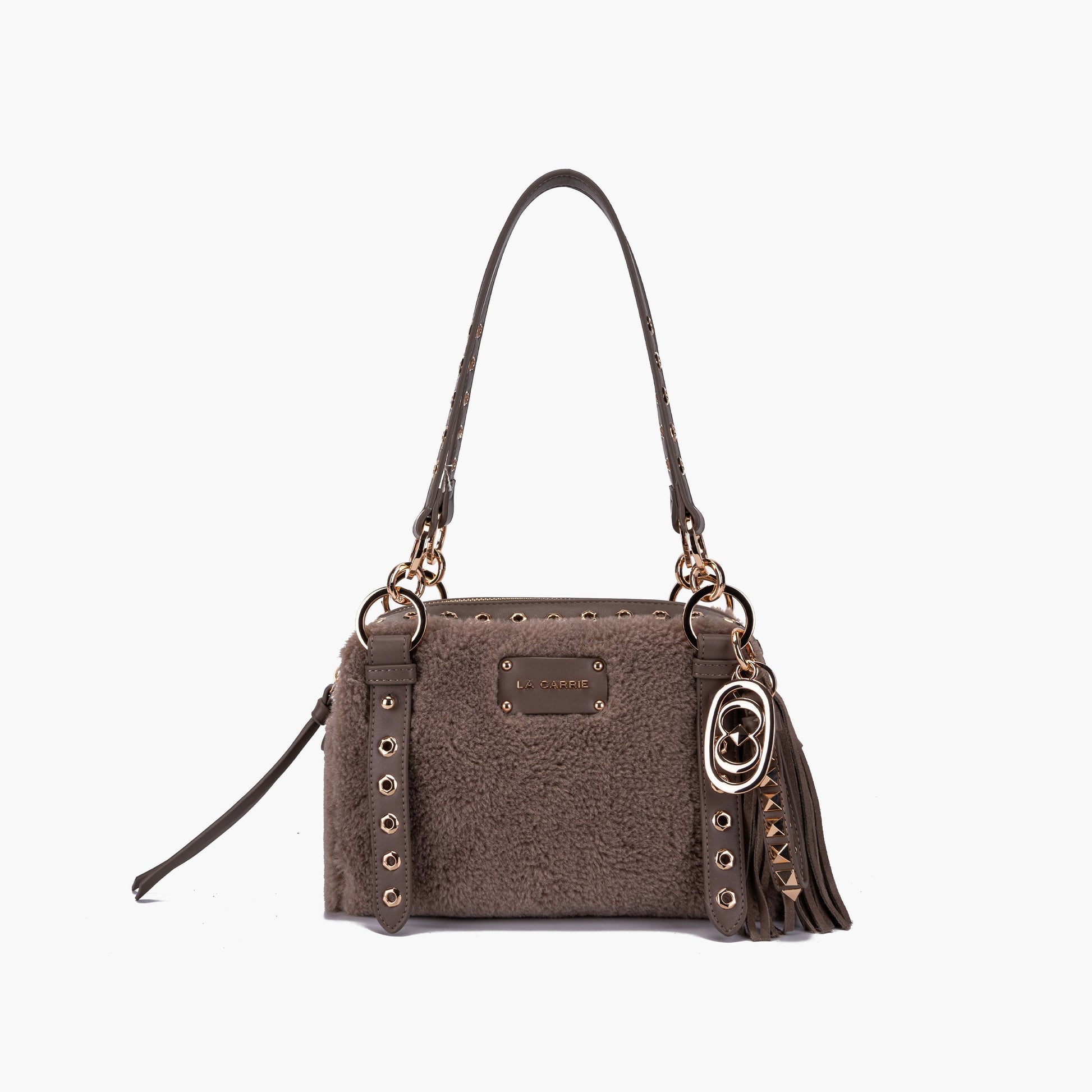 Borsa a spalla Teddy Taupe