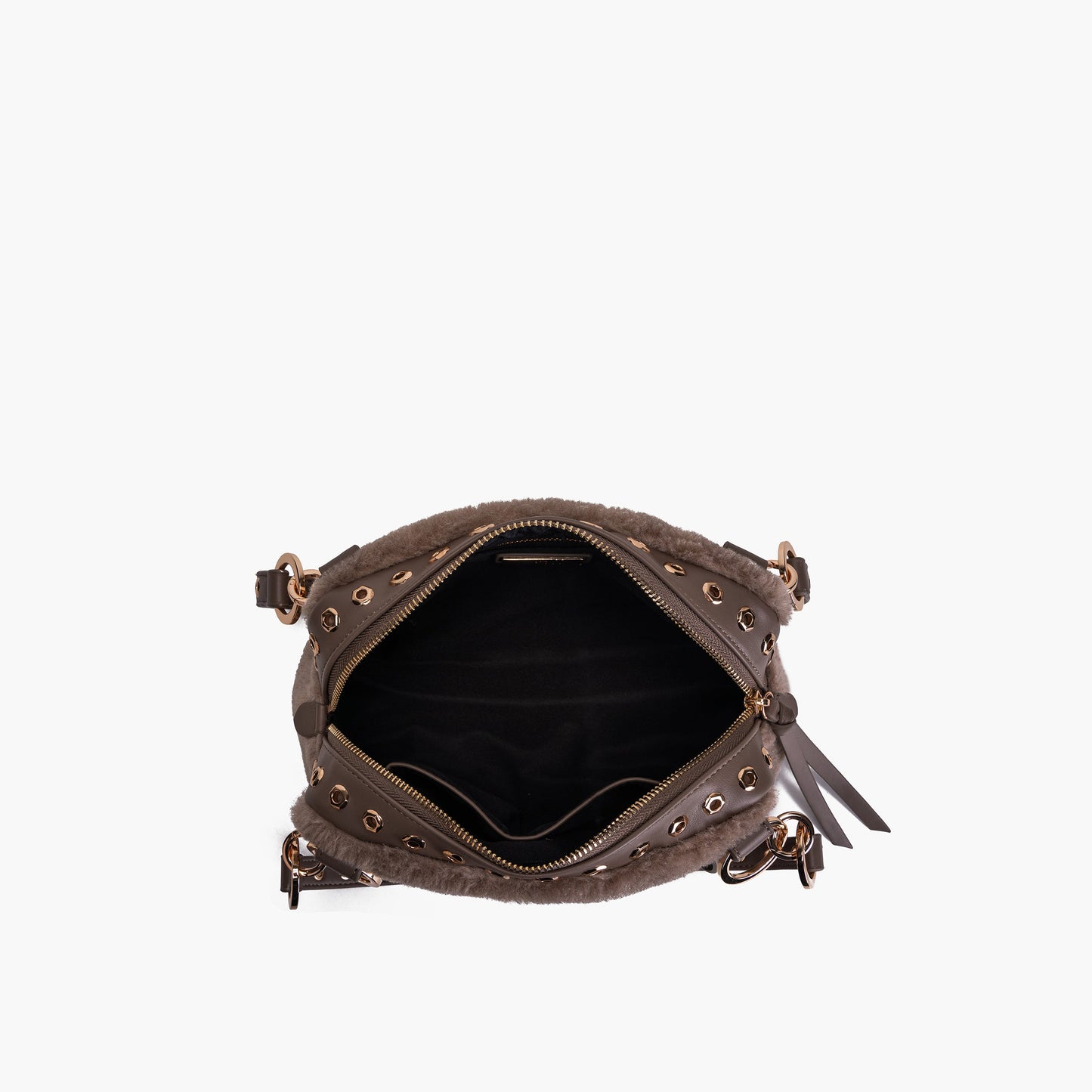 Borsa a spalla Teddy Taupe - Immagine 5