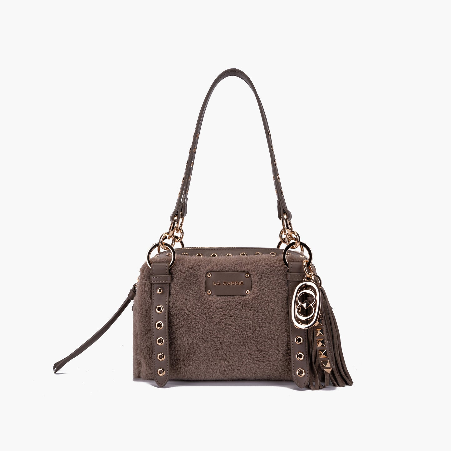 Borsa a spalla Teddy Taupe - Immagine 6