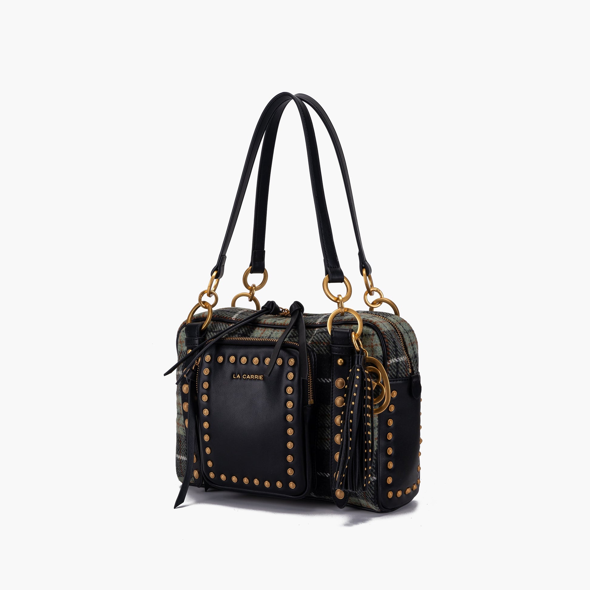 Borsa a spalla Scottish Combi Black - Immagine 2
