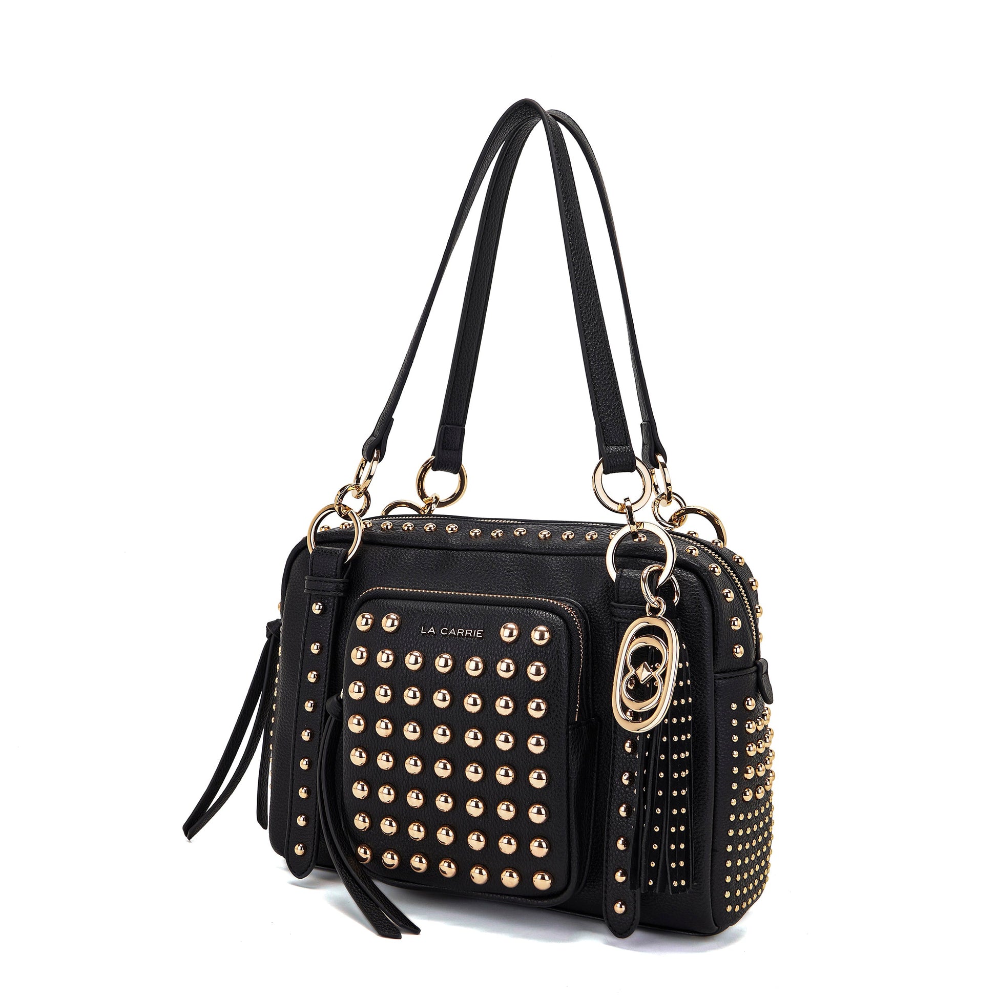 Borsa a spalla Planets Black - Immagine 2