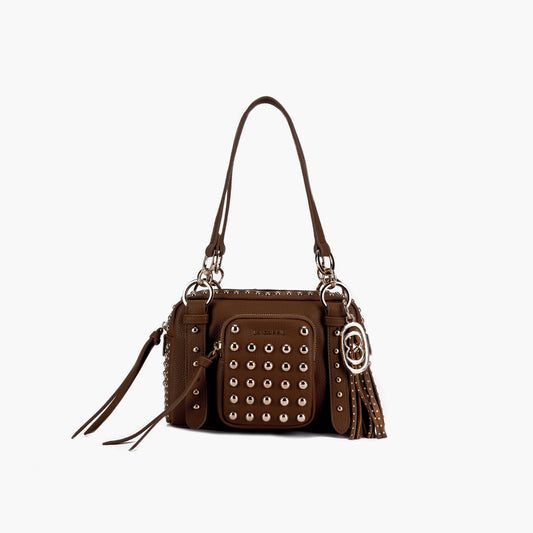 Borsa a spalla Planets Brown