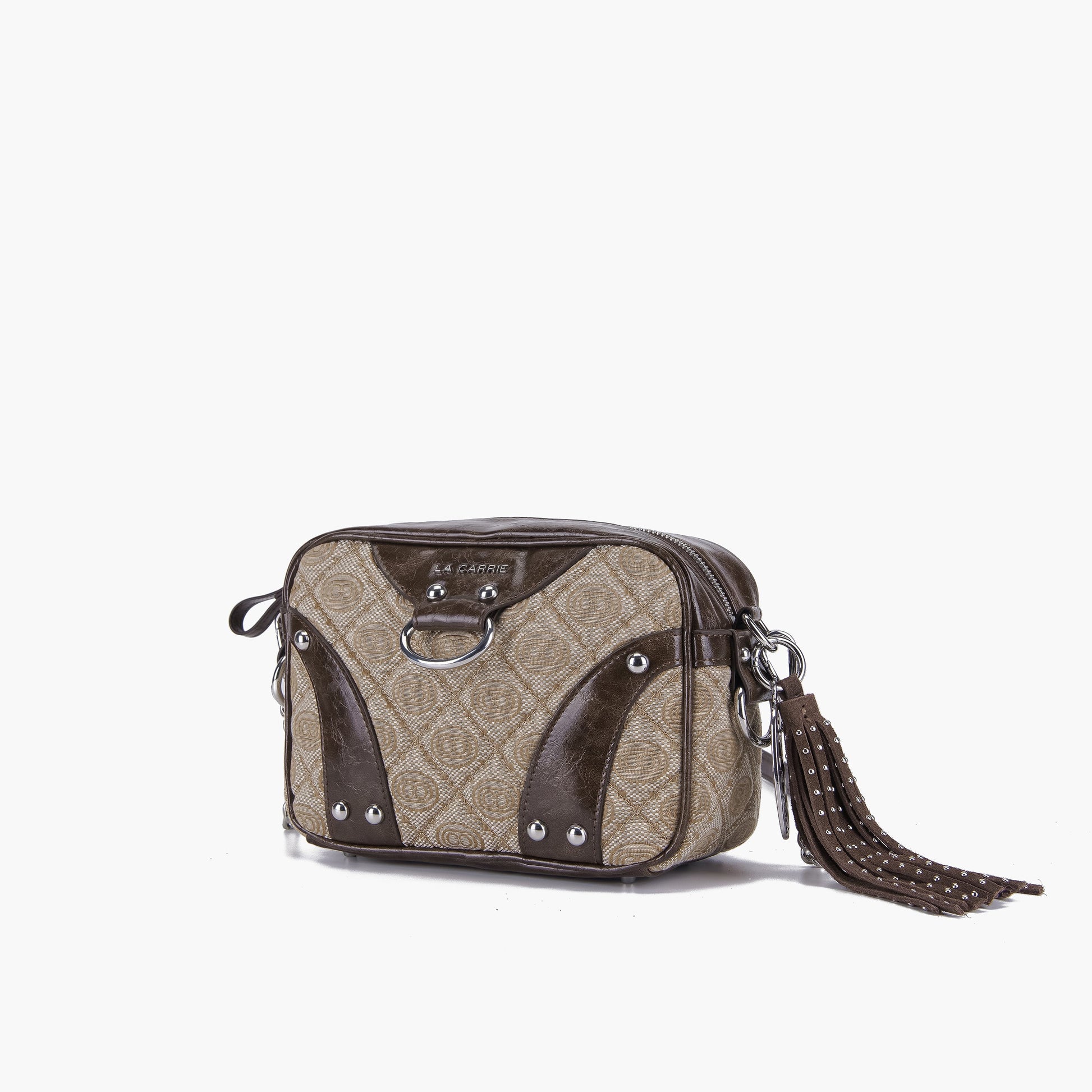 Borsa a spalla Monogram Brown - Immagine 2