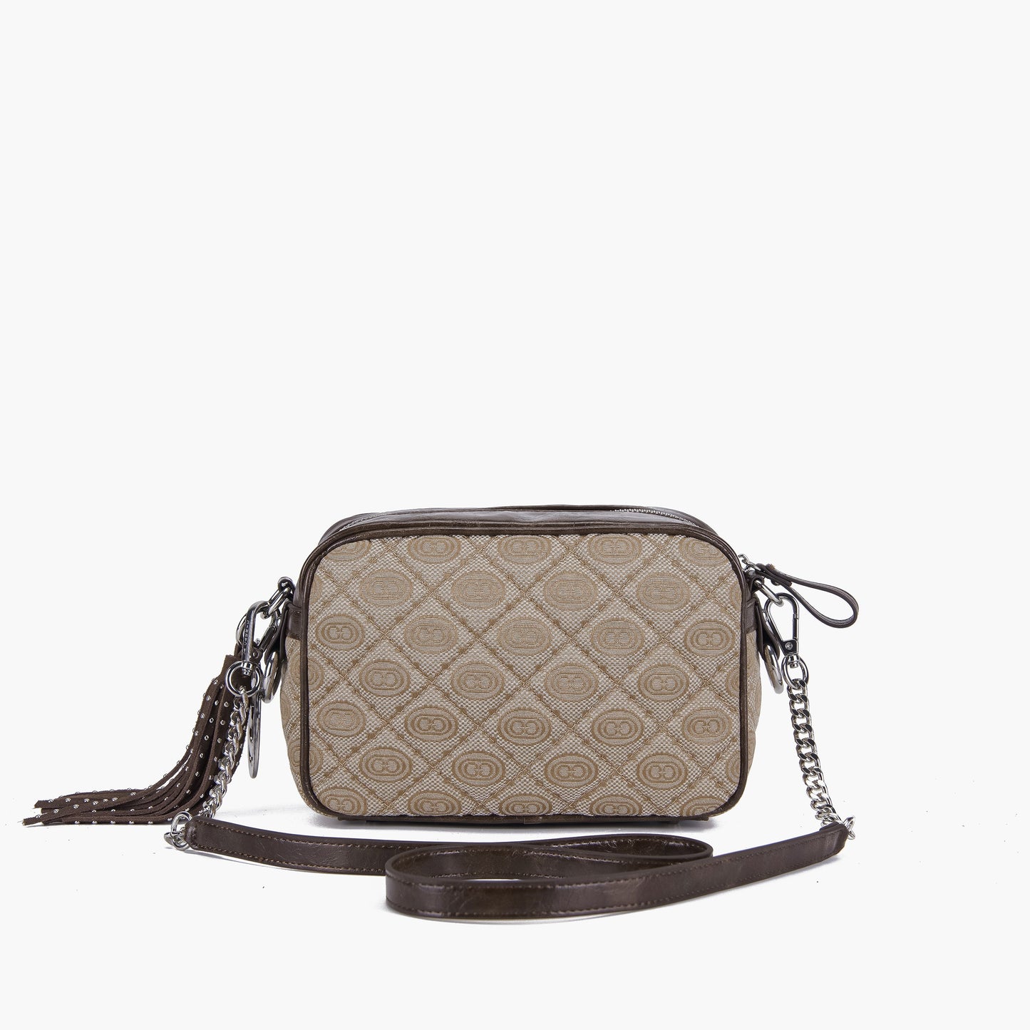 Borsa a spalla Monogram Brown - Immagine 3