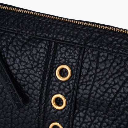 Borsa a spalla Fringes Black - Immagine 4