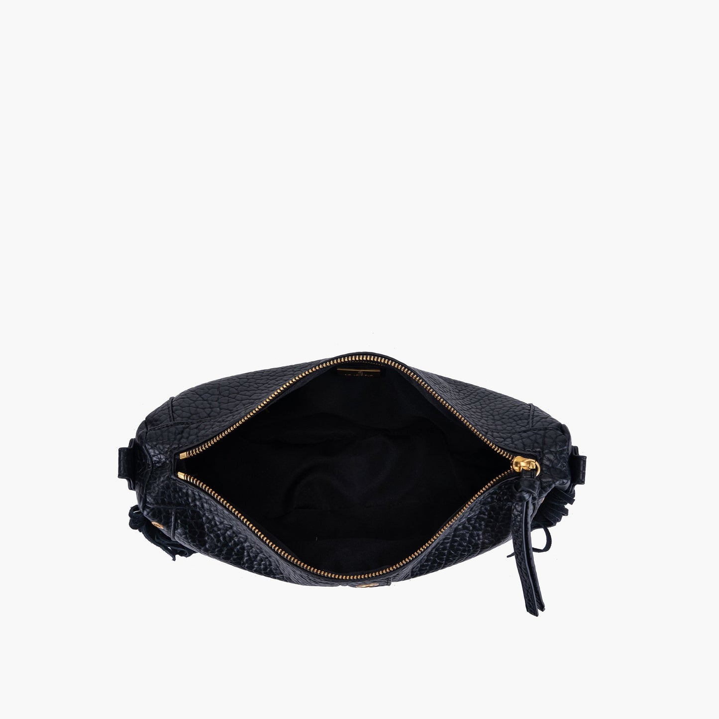 Borsa a spalla Fringes Black - Immagine 5