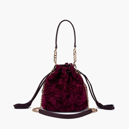 Secchiello Velvet Burgundy - Immagine 3