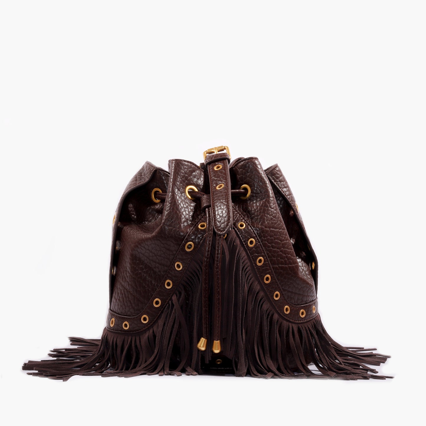 Secchiello Fringes Brown