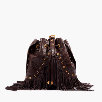 Secchiello Fringes Brown