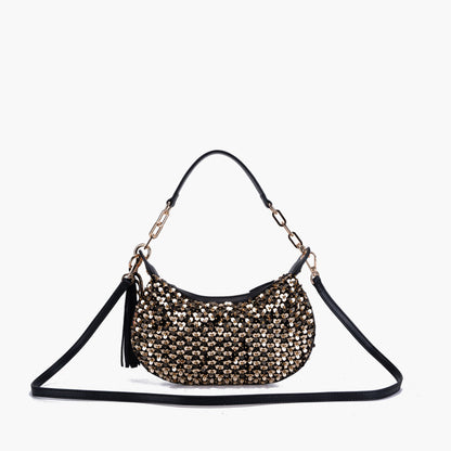 Borsa a spalla Night Edition Gold - Immagine 3