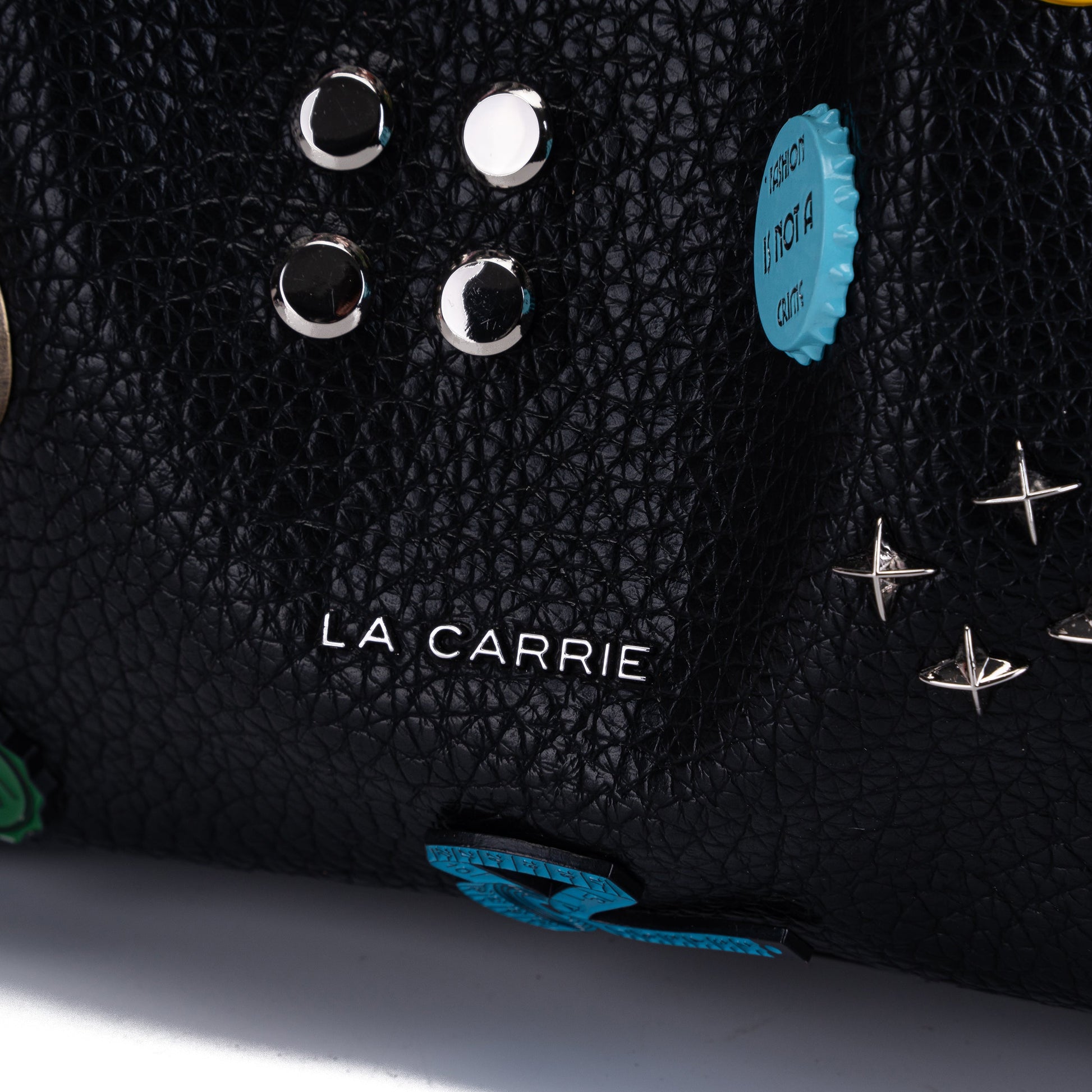 Borsa Shopping Smiles Black - Immagine 4