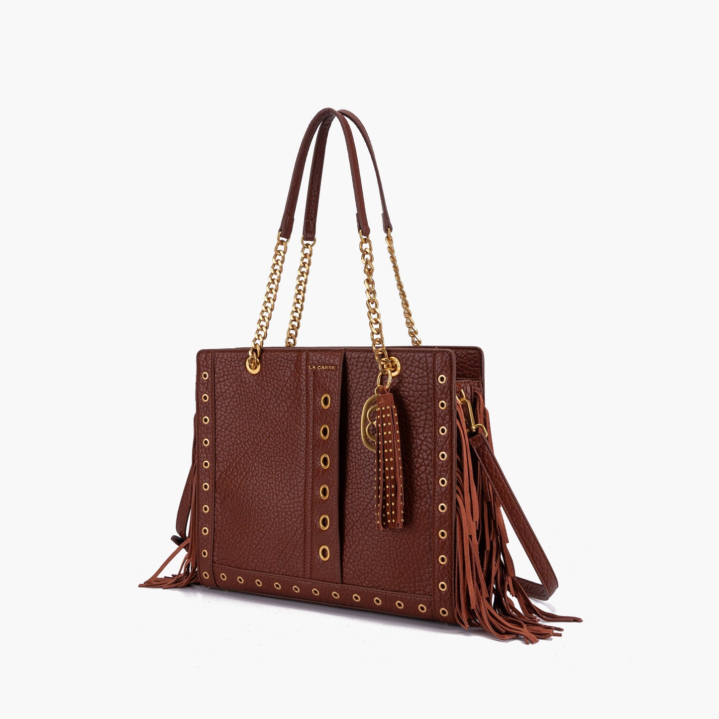 Borsa Shopping Fringes Cuoio - Immagine 2