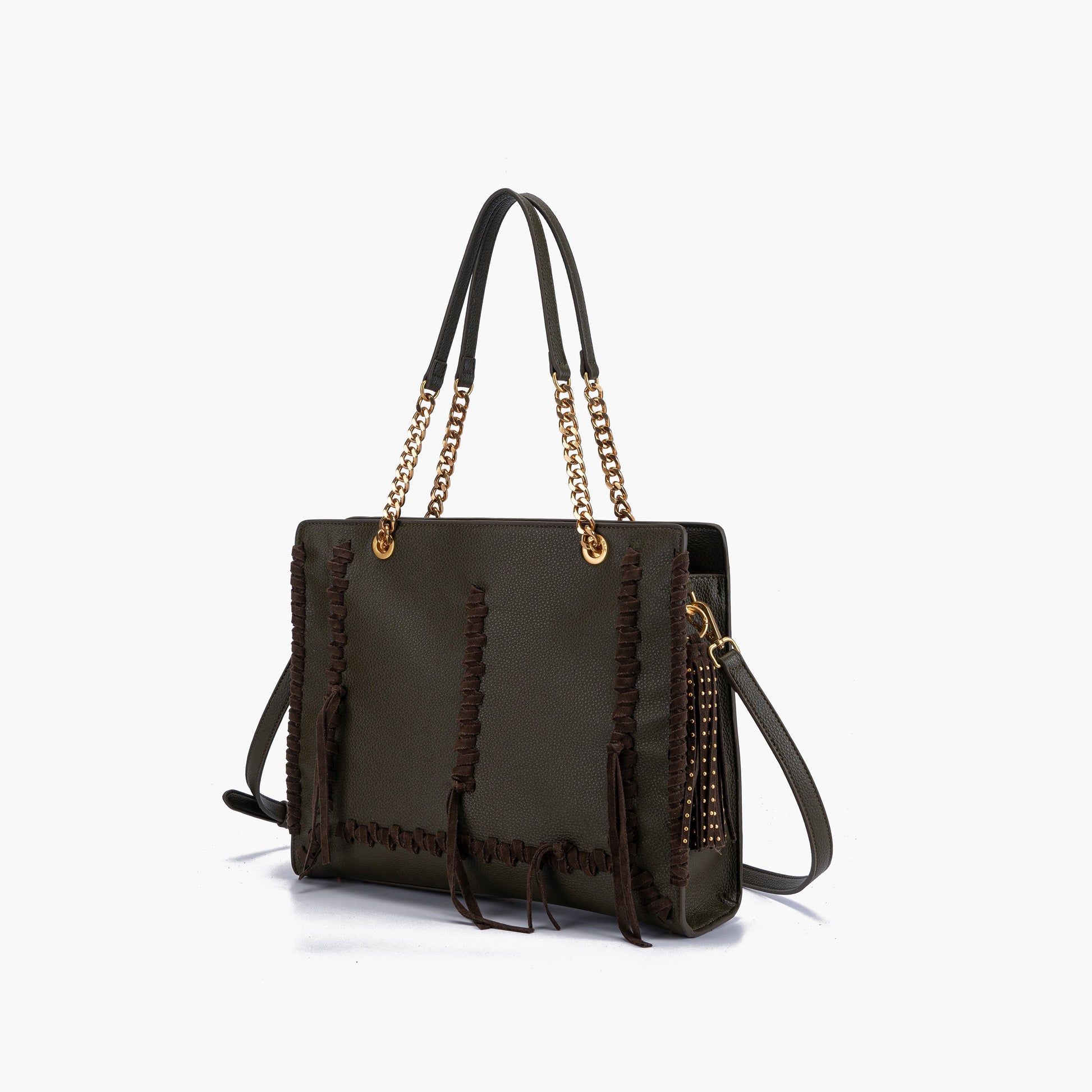 Borsa Shopping Country Olive - Immagine 2