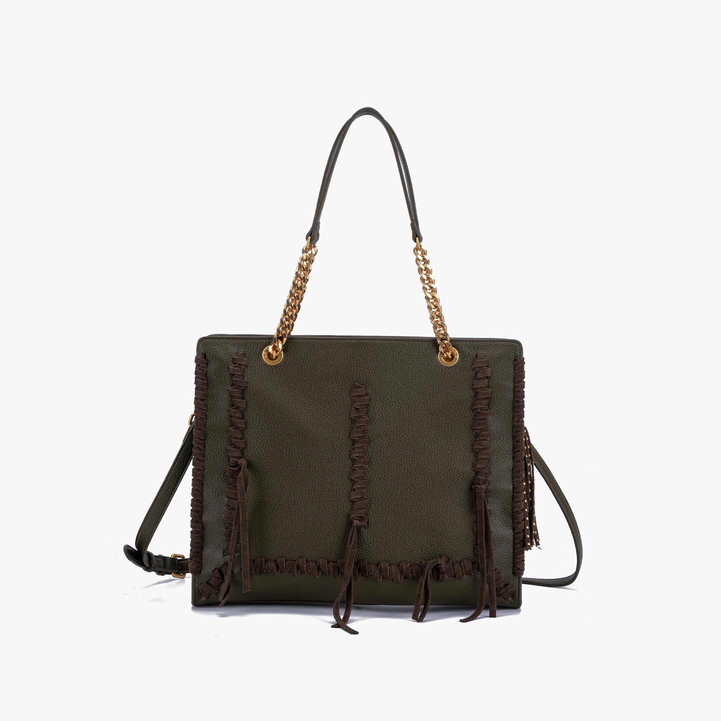 Borsa Shopping Country Olive - Immagine 6