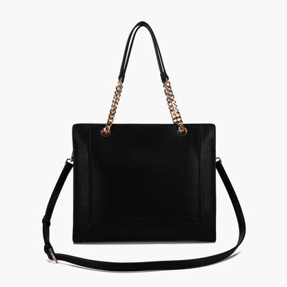 Borsa Shopping Bouquet Black - Immagine 3