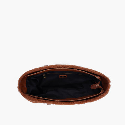 Borsa Shopping Teddy Cuoio - Immagine 5