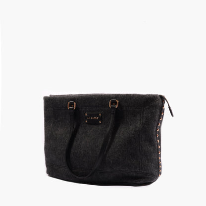 Borsa Shopping Dark wave Black - Immagine 2