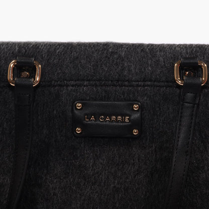 Borsa Shopping Dark wave Black - Immagine 4