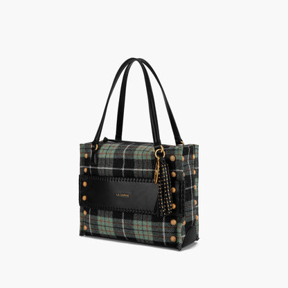 Borsa Shopping Scottish Combi Black - Immagine 2
