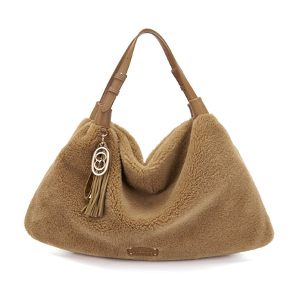 Borsa Shopping Teddy Beige