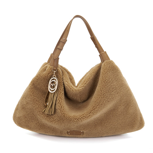 Borsa Shopping Teddy Beige