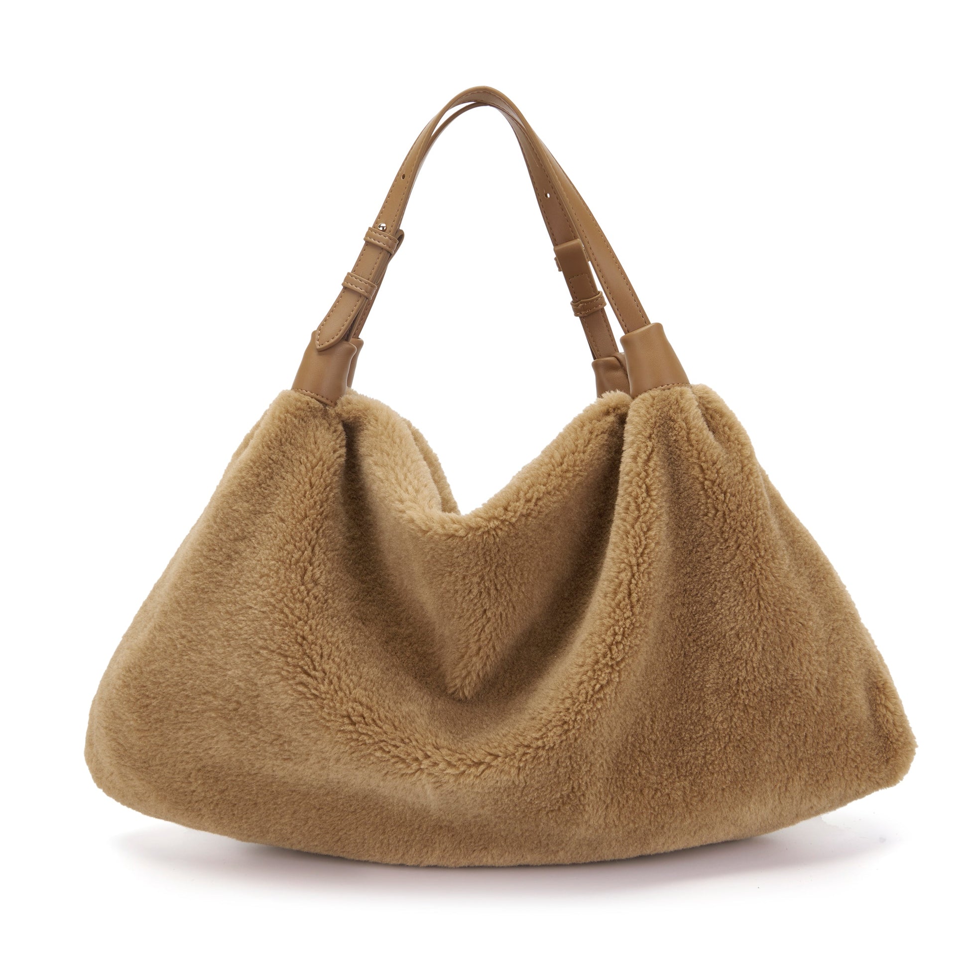 Borsa Shopping Teddy Beige - Immagine 3