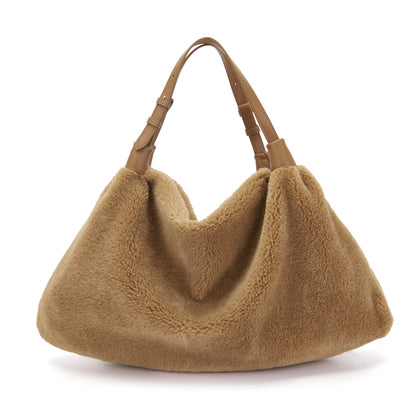 Borsa Shopping Teddy Beige - Immagine 3