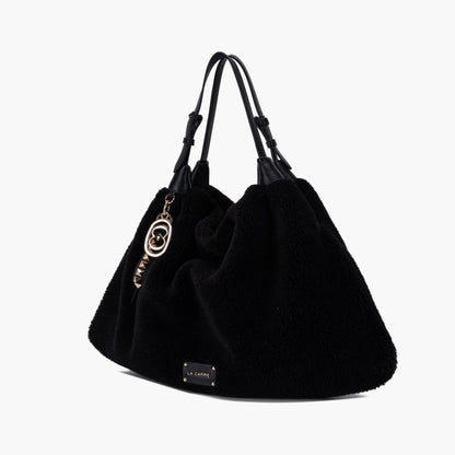 Borsa Shopping Teddy Black - Immagine 2