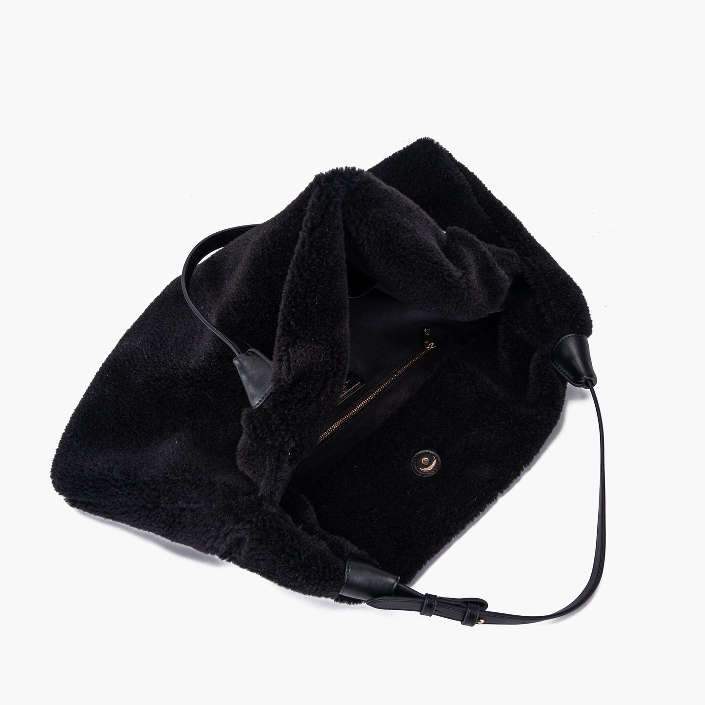 Borsa Shopping Teddy Black - Immagine 5