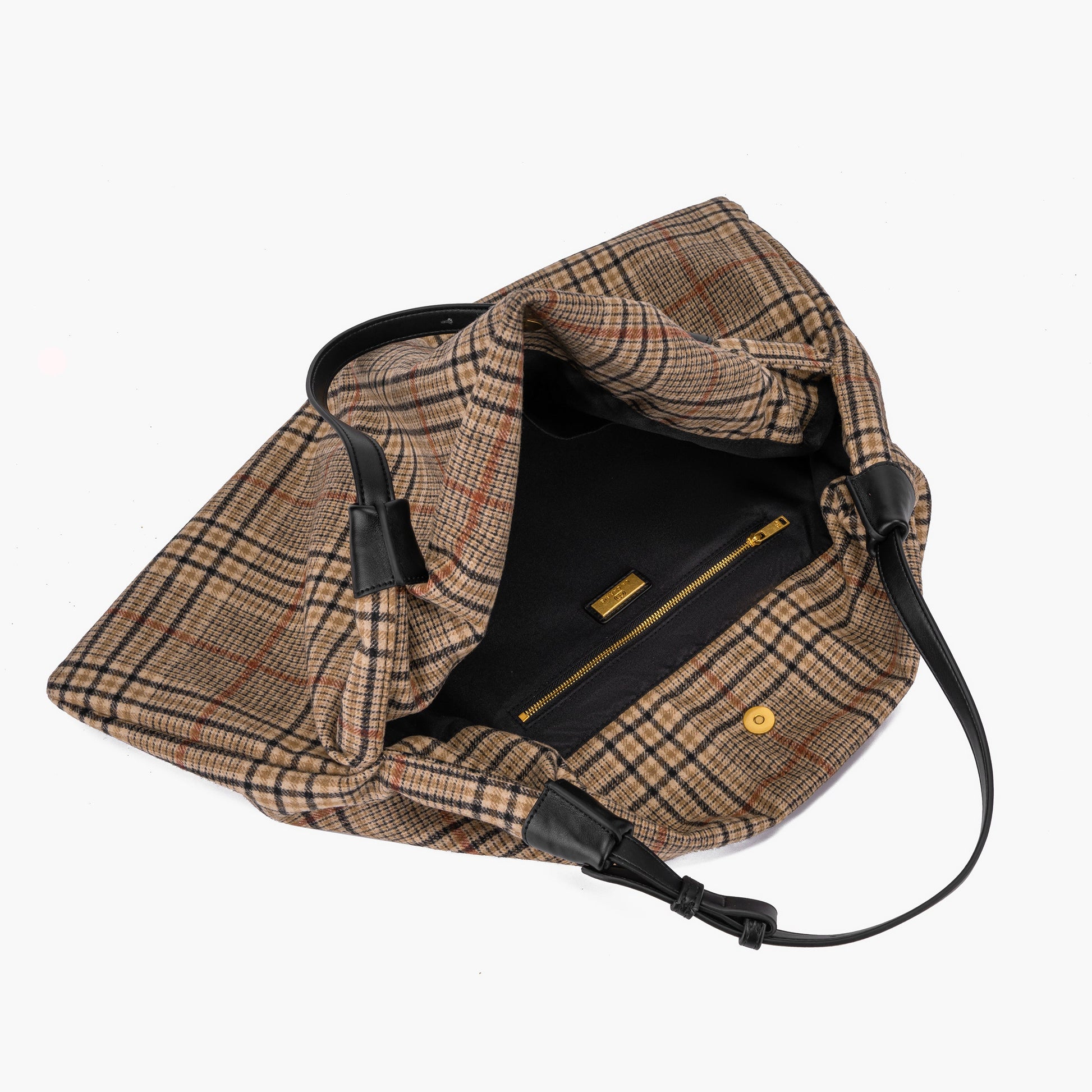 Borsa Shopping Scottish Combi Beige - Immagine 5