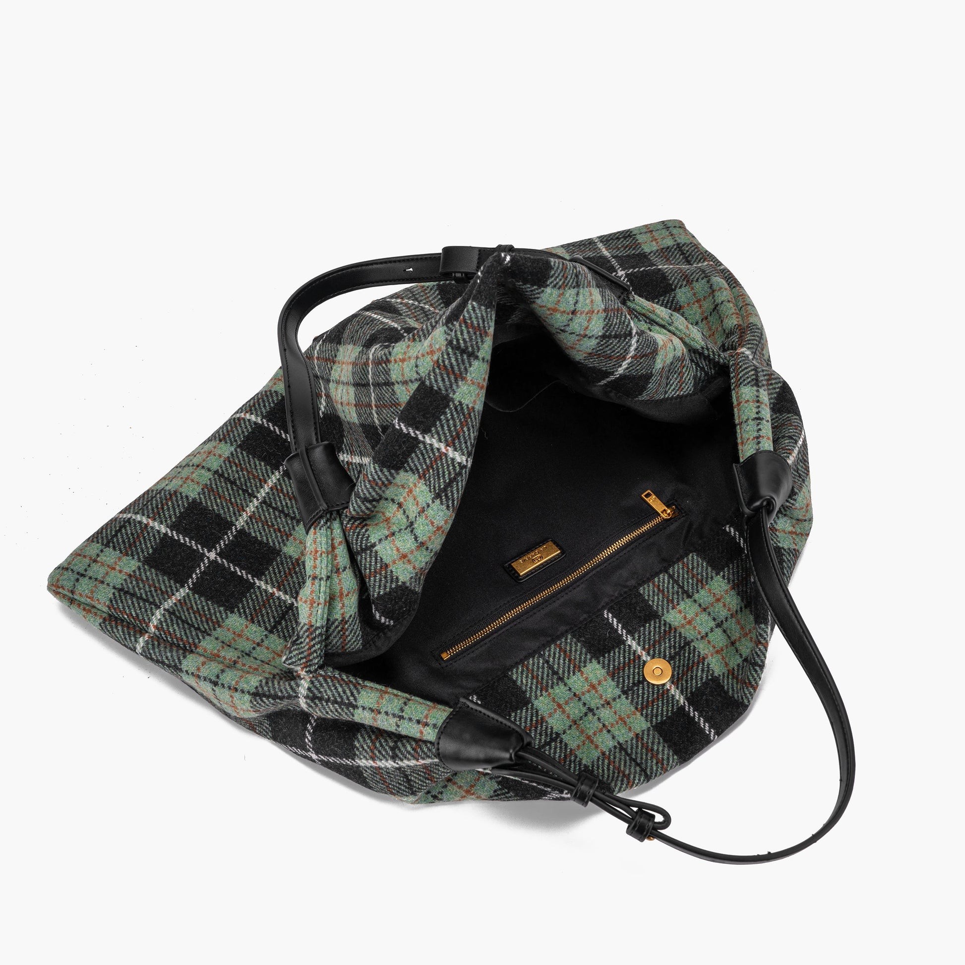 Borsa Shopping Scottish Combi Black - Immagine 5