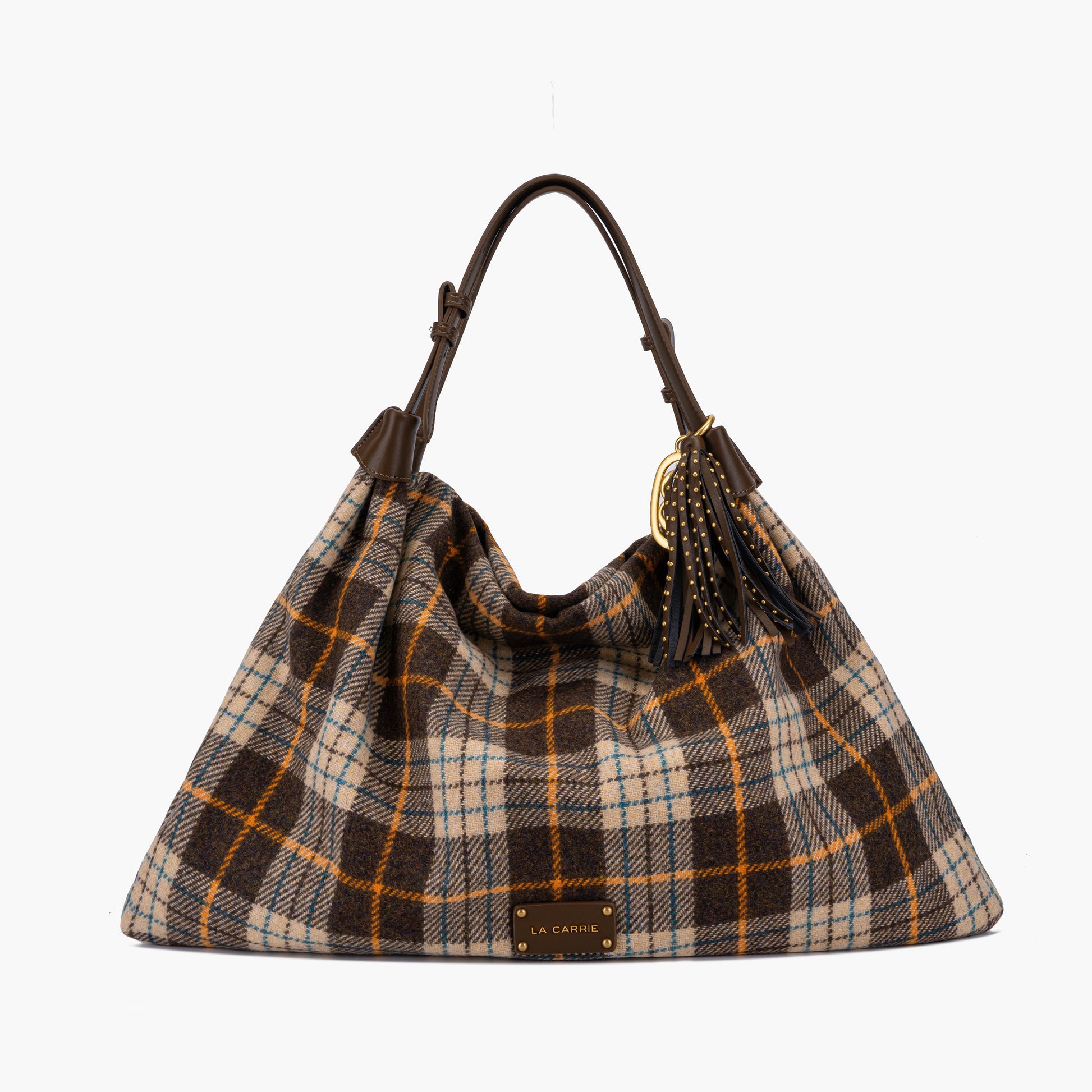 Borsa Shopping Scottish Combi Brown
