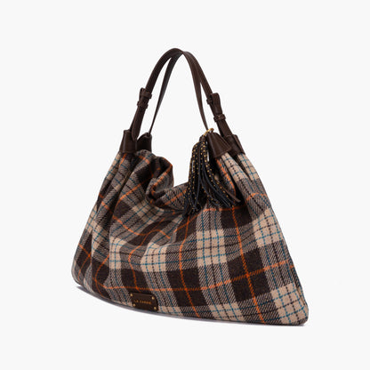 Borsa Shopping Scottish Combi Brown - Immagine 2
