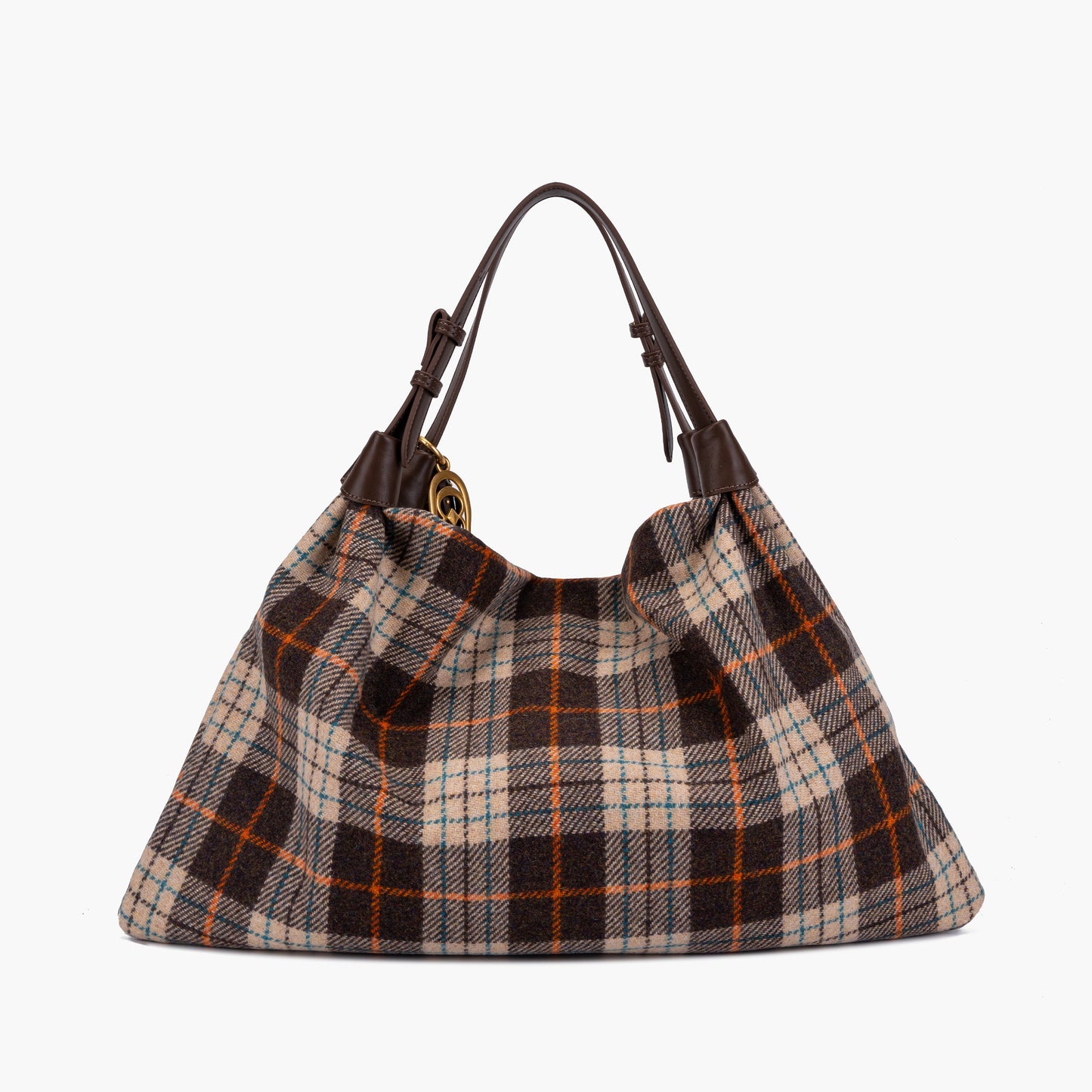 Borsa Shopping Scottish Combi Brown - Immagine 3